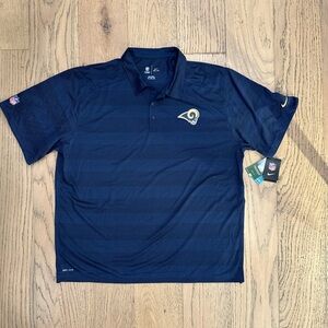 NFL Navy and Gold Team RAMS Jersey